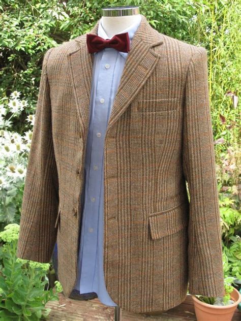 eleventh doctor tweed jacket replica|shetland tweed jacket.